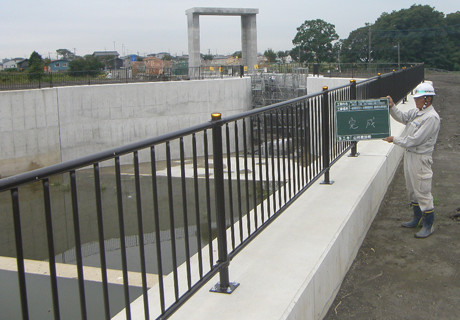 総A加)社会資本整備総合交付金(河川)工事(流入施設Ⅲ期工その2)