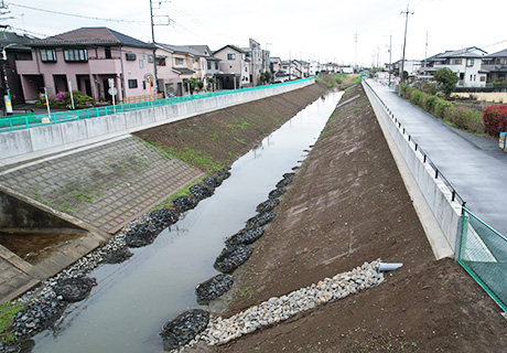 河川改修事業(国庫)工事(擁壁護岸工その5)