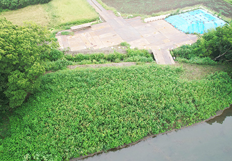 社資(河川)工事(綾瀬川樋管築堤工)