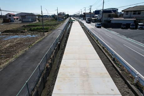 新川都市下水路築造工事(4-1)