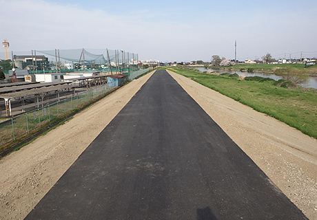 5049社資交付金(河川)工事(遊歩道整備工その6)