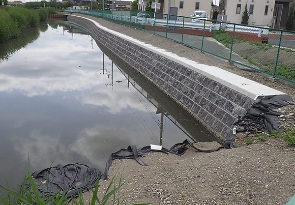 ９０２９社資交付金（河川）工事（護岸工）