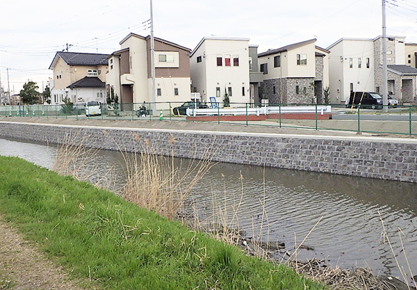 ９０３６社資交付金　河川・護岸工事　その２