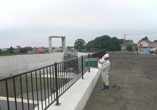 総Ａ加）社会資本整備総合交付金（河川）工事（流入施設Ⅲ期工その２）