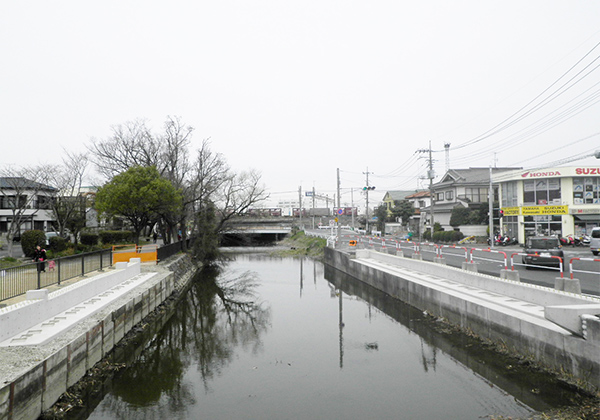 登戸橋整備工事(下部工）